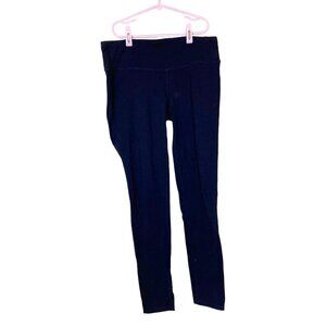 Prana Joggers Womens Medium Elastic Waist Pullon Black NO LABELS Yoga Leggings